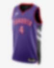 Low Resolution 2024/25 赛季多伦多猛龙队 (Scottie Barnes) Hardwood Classics Nike Dri-FIT NBA Swingman Jersey 男子速干球衣