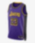 Low Resolution 洛杉矶湖人队 Statement Edition Jordan Dri-FIT NBA Swingman Jersey 男子速干球衣