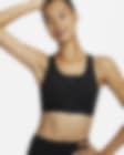 Low Resolution Nike Swoosh 女子中强度支撑衬垫正面拉链运动内衣