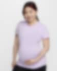 Low Resolution Nike (M) One 孕妈系列 Dri-FIT 女子修身版型速干短袖上衣