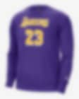 Low Resolution 洛杉矶湖人队 Statement Edition Jordan NBA 男子起绒圆领上衣