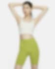 Low Resolution Nike Zenvy 女子软糯塑型低强度包覆速干高腰骑行短裤