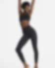 Low Resolution Nike Zenvy 女子低强度包覆速干柔软高腰九分紧身裤