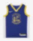 Low Resolution 2023/24 赛季金州勇士队 (Stephen Curry) Icon Edition Nike NBA Jersey 幼童球衣