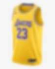 Low Resolution 2020 赛季洛杉矶湖人队 (LeBron James) Icon Edition Nike NBA Swingman Jersey 男子球衣