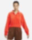 Low Resolution Nike Sportswear 女子平绒长袖翻领上衣