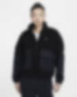 Low Resolution Nike Sportswear Essential 女子 Oversize 风仿羊羔绒拼接舒适夹克