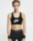 Low Resolution Nike Classic Swoosh Futura 女子中强度支撑速干衬垫运动内衣