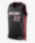 Low Resolution 2022/23 赛季迈阿密热火队 Icon Edition Nike Dri-FIT NBA Swingman Jersey 男子速干球衣