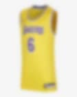Low Resolution 洛杉矶湖人队 (LeBron James) Icon Edition Nike NBA Swingman Jersey 大童（男孩）球衣