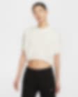 Low Resolution Nike Sportswear Collection 女子圆领短袖短款法式毛圈上衣