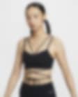 Low Resolution Nike Zenvy Strappy Wrap 女子低强度支撑速干衬垫运动内衣