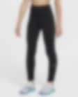 Low Resolution Nike One Dri-FIT 大童（女孩）速干高腰紧身裤