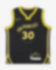 Low Resolution 2023/24 赛季金州勇士队 (Stephen Curry) City Edition Nike NBA Jersey 幼童球衣