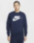 Low Resolution Nike Sportswear Club Fleece 男子印花加绒圆领上衣