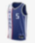 Low Resolution 2023/24 赛季萨克拉门托国王队 (De'Aaron Fox) City Edition Nike Dri-FIT NBA Swingman Jersey 男子速干球衣