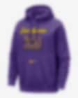 Low Resolution 洛杉矶湖人队 (LeBron James) City Edition Nike NBA 詹姆斯男子加绒套头连帽衫