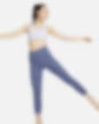Low Resolution Nike Zenvy 女子软糯塑型低强度包覆速干高腰九分紧身裤