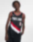 Low Resolution 波特兰开拓者队 (Damian Lillard) Icon Edition Nike NBA Swingman Jersey 男子球衣