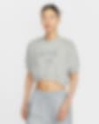 Low Resolution Nike Sportswear Collection 女子圆领短袖短款法式毛圈上衣