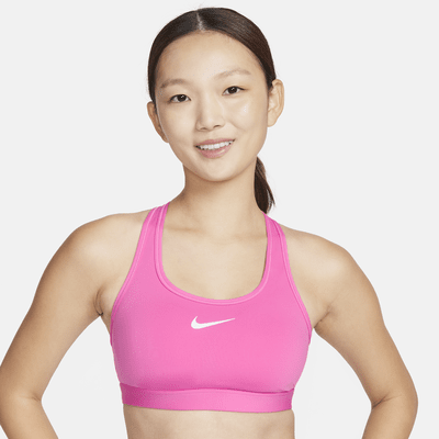 Nike耐克2022春季新款女子中强度支撑运动健身训练内衣BV3637-010视频