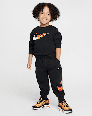 人気提案 Nike Sportswear 耐克灵蛇迎新系列Icon Swoosh 婴童长裤-NIKE ナイキ