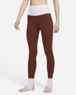 Nike Yoga Luxe Color-Block 7/8 女子高腰紧身裤