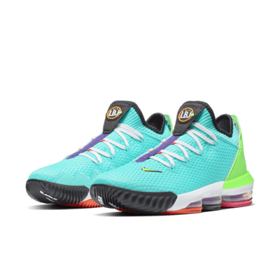 lebron 16 low teal