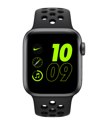 Apple Watch Nike SE（GPS + 蜂窝网络）搭配Nike 运动表带44 毫米深空