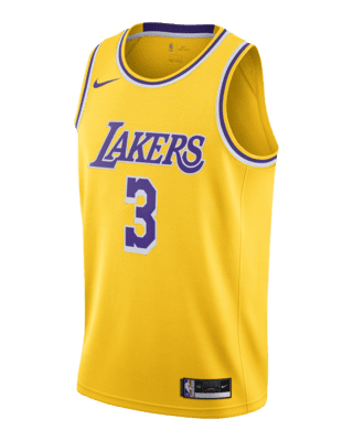 2020 赛季洛杉矶湖人队 (Anthony Davis) Icon Edition Nike NBA Swingman Jersey 男子球衣