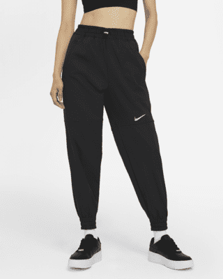 耐克(NIKE)女子梭织长裤SPORTSWEAR CJ7347-010 L视频介绍_耐克(NIKE