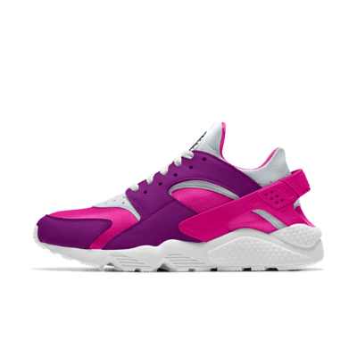 nike huarache city low pink