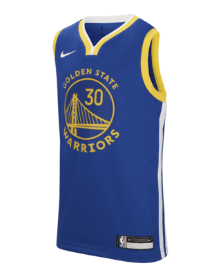 金州勇士队 Icon Edition Nike NBA Swingman Jersey 大童（男孩）球衣