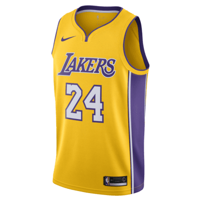 洛杉矶湖人队 Icon Edition Swingman Nike NBA Jersey 男子球衣
