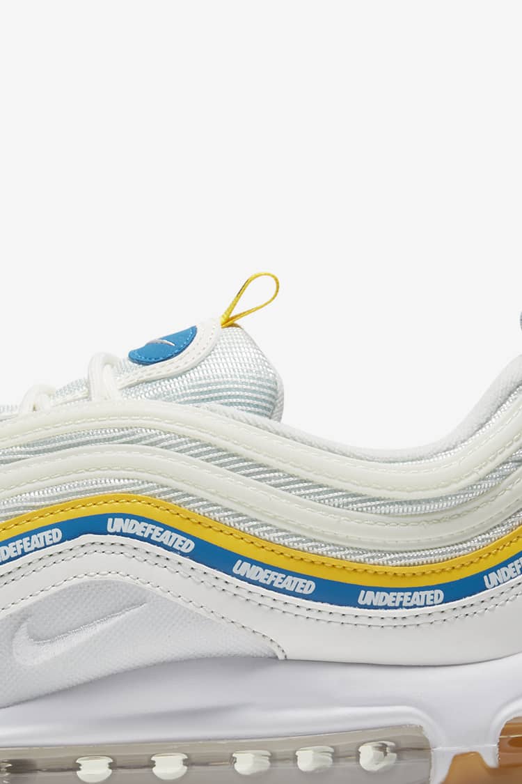 Air Max 97 x UNDEFEATED 'White' 发布日期. Nike SNKRS CN