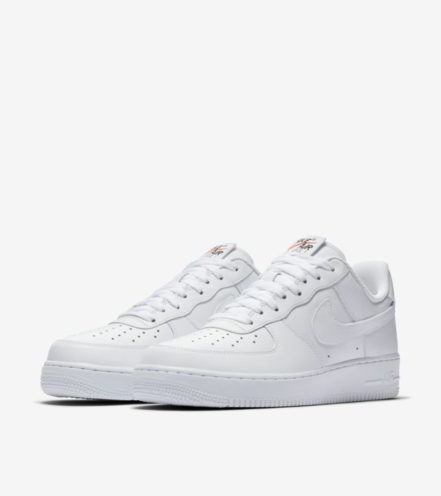 nike af1 swoosh pack white