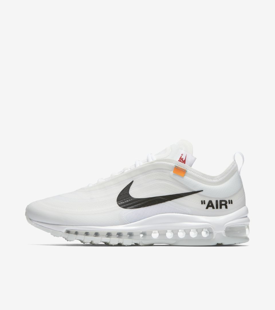Nike The Ten Air Max 97 'Off White' 发布日期. Nike SNKRS CN