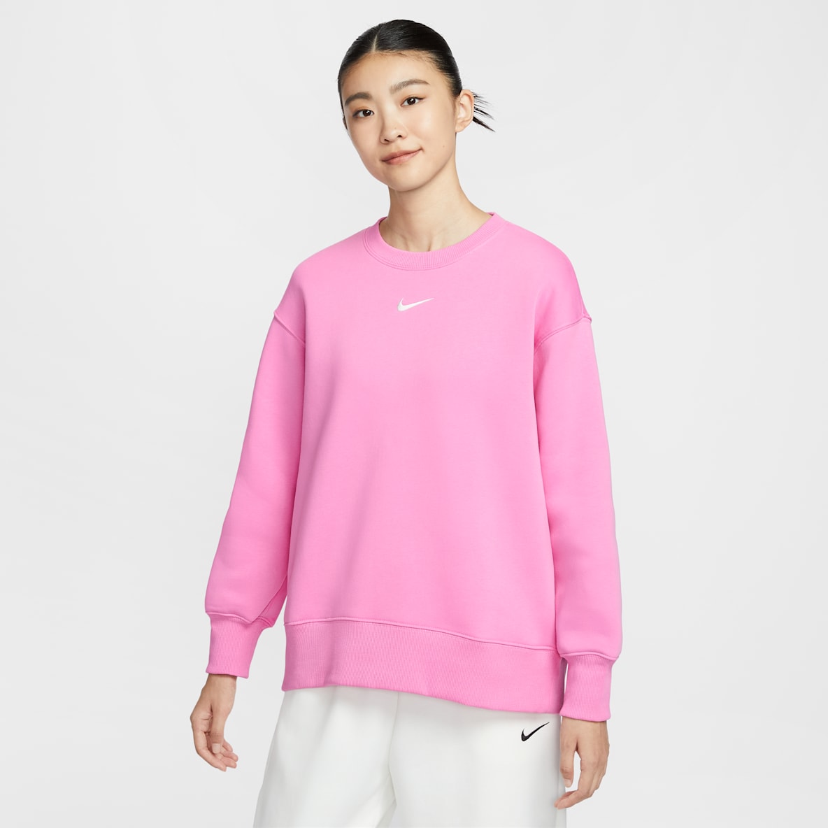 Nike Sportswear Phoenix Fleece 女子 Oversize 风加绒圆领运动衫