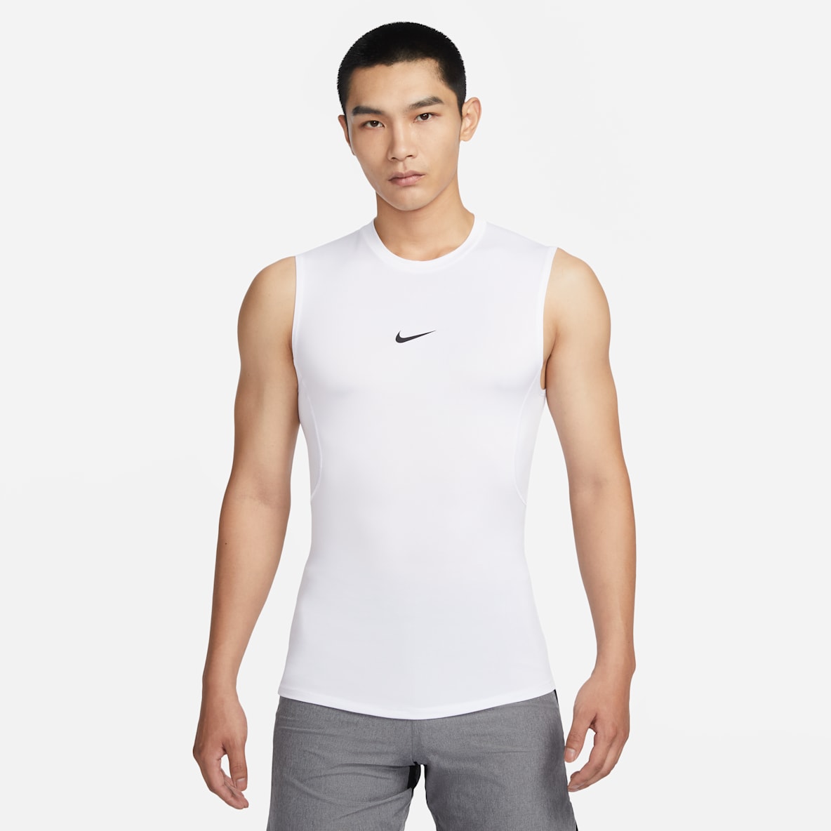 Nike Pro Dri-FIT 男子速干紧身无袖训练上衣