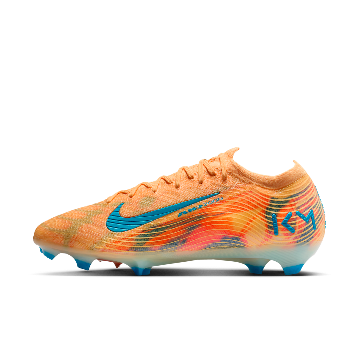 Nike Mercurial Vapor 16 Elite "Kylian Mbappé" 耐克刺客系列姆巴佩男/女 FG 天然硬质草地低帮足球鞋