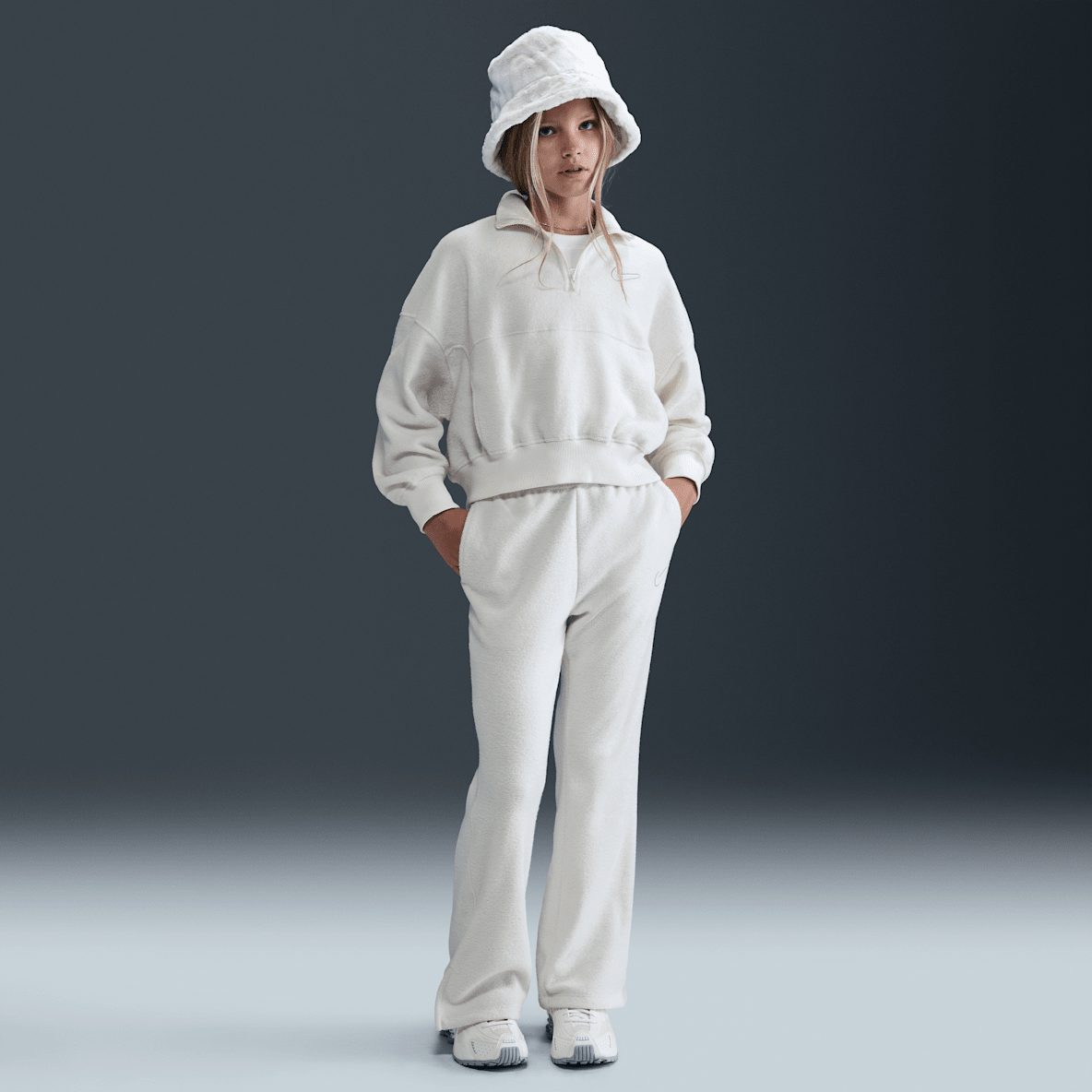 Nike Sportswear 大童（女孩）加绒长裤