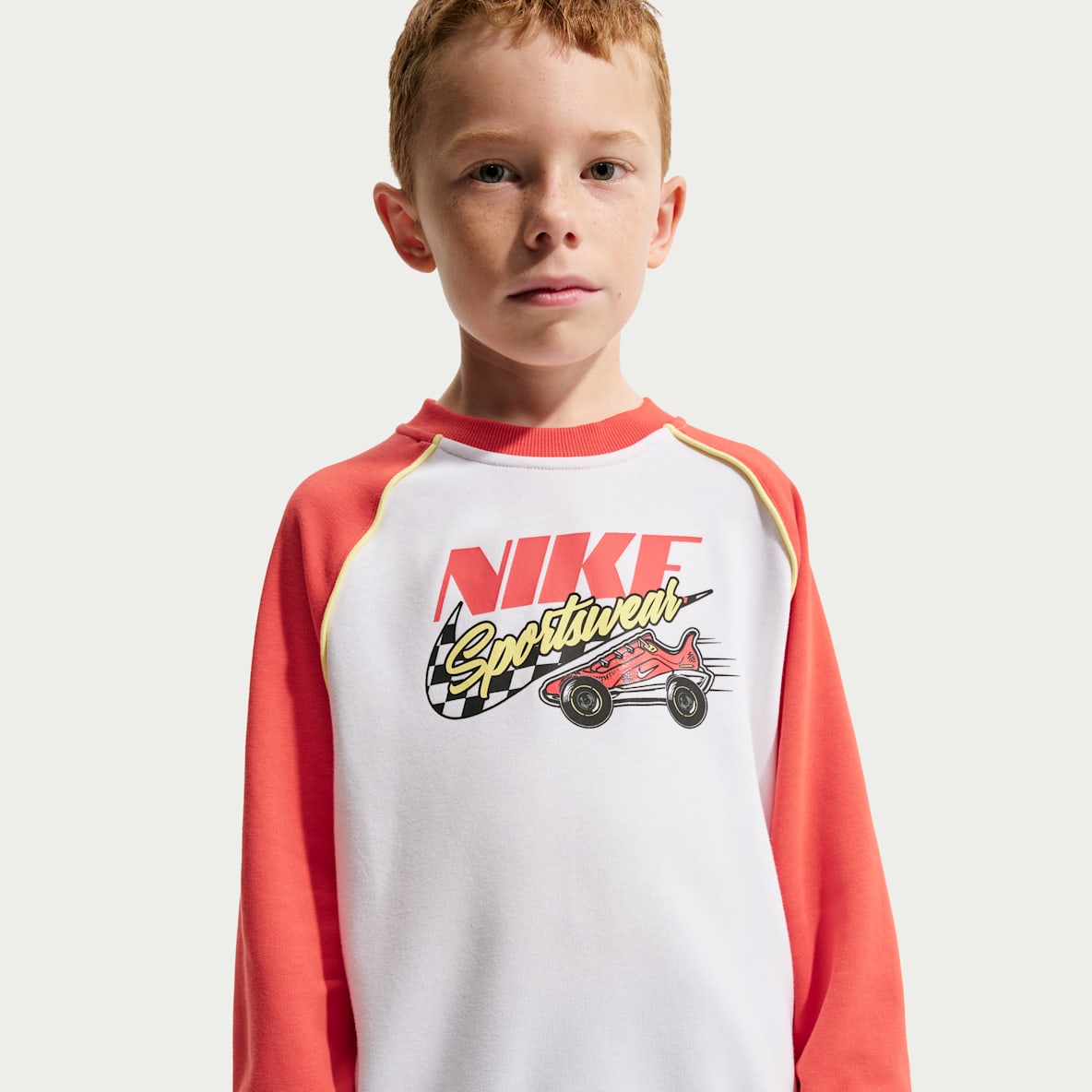 Nike Sportswear Victory Lap 幼童针织圆领上衣