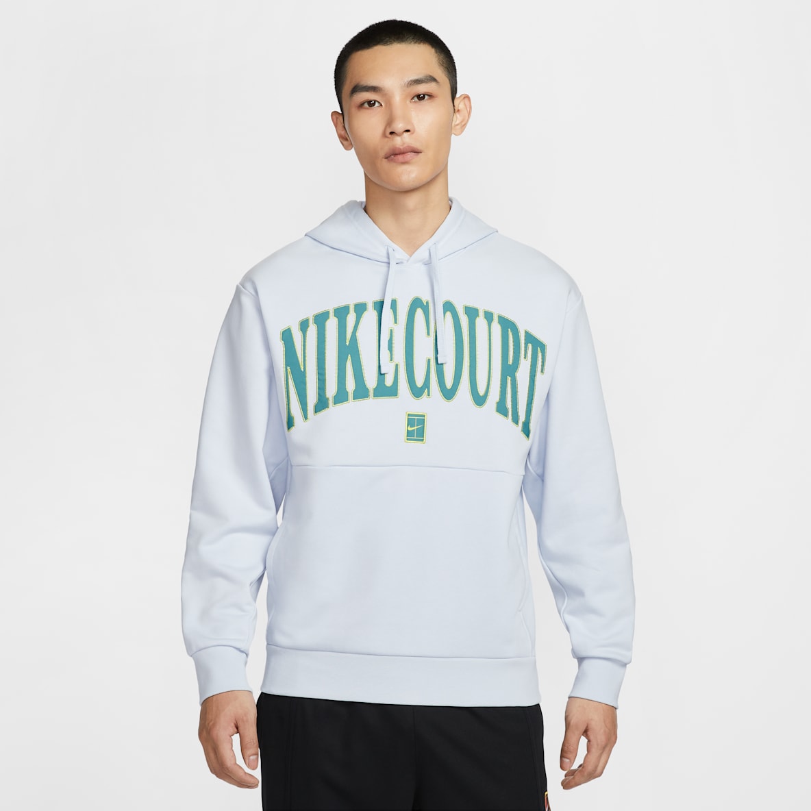 NikeCourt Heritage Dri-FIT 男子速干针织网球连帽衫