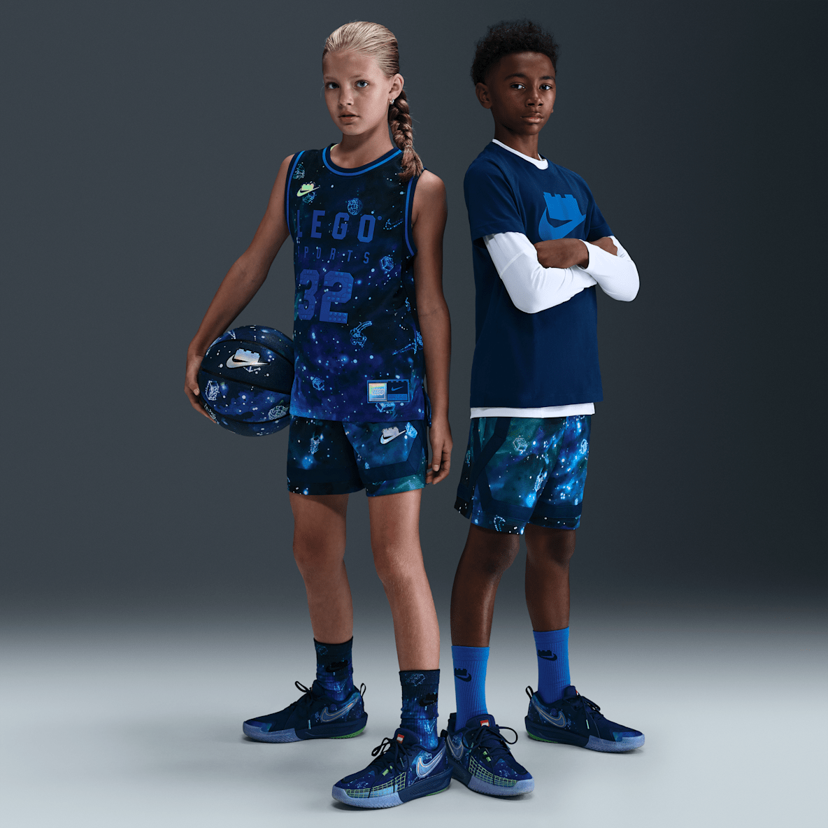 Nike x LEGO® Collection Dri-FIT Crossover 大童速干短裤