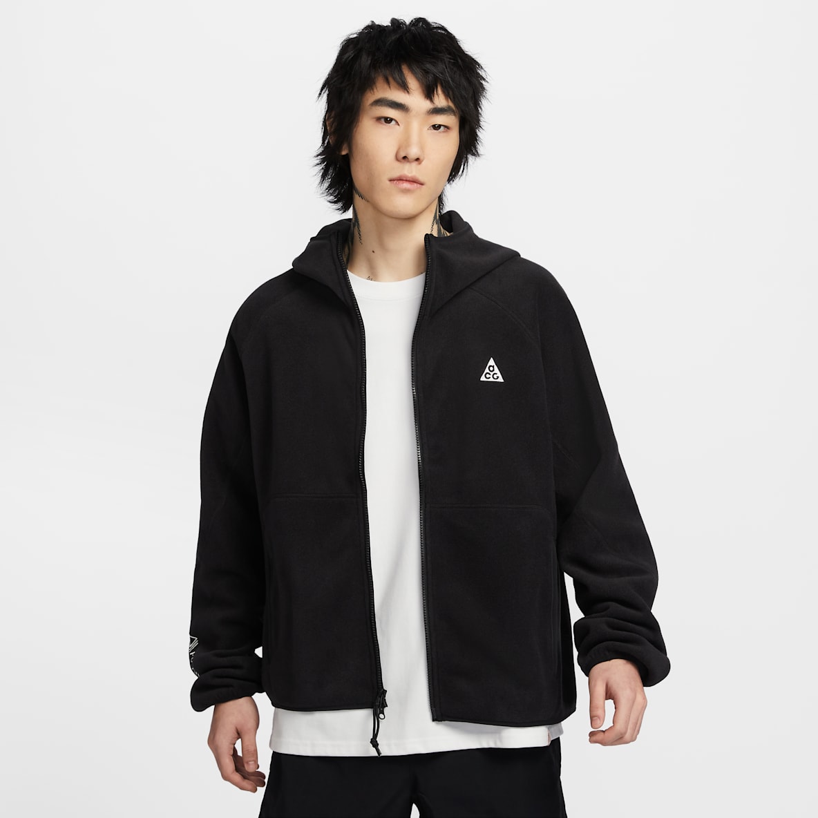 Nike ACG "Wolf Tree" 男子摇粒绒全长拉链开襟连帽衫