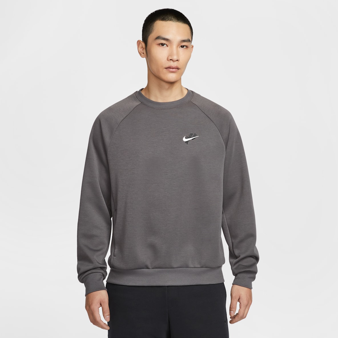 Nike Primary Fleece Dri-FIT 男子防晒速干圆领运动衫
