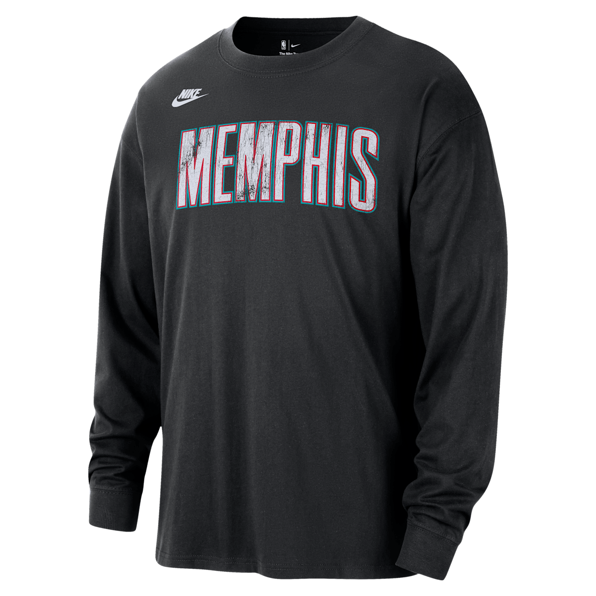 孟菲斯灰熊队 Hardwood Classic Essential Nike NBA 男子长袖T恤