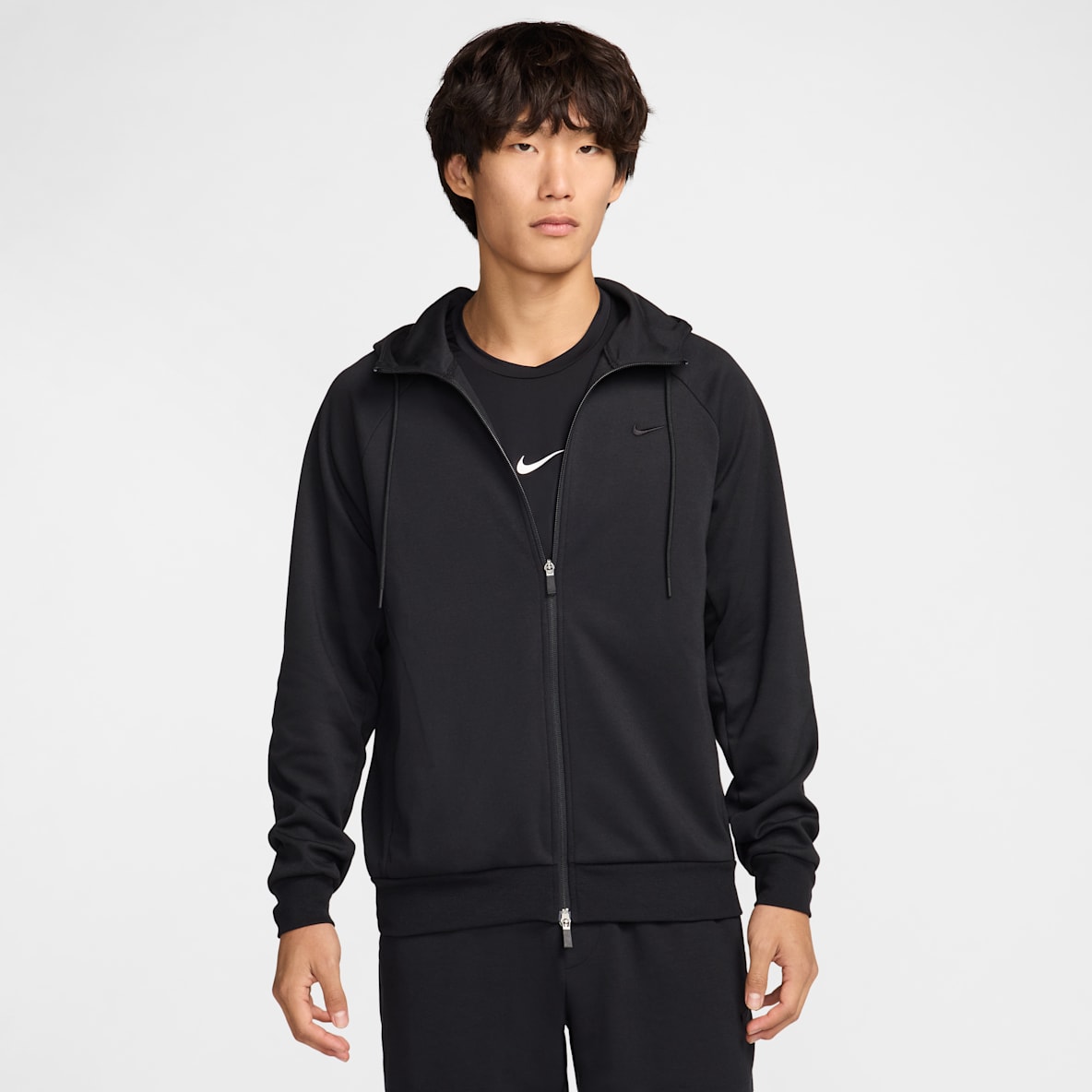 Nike Primary Fleece Dri-FIT 男子速干全长拉链开襟运动连帽衫防晒衣