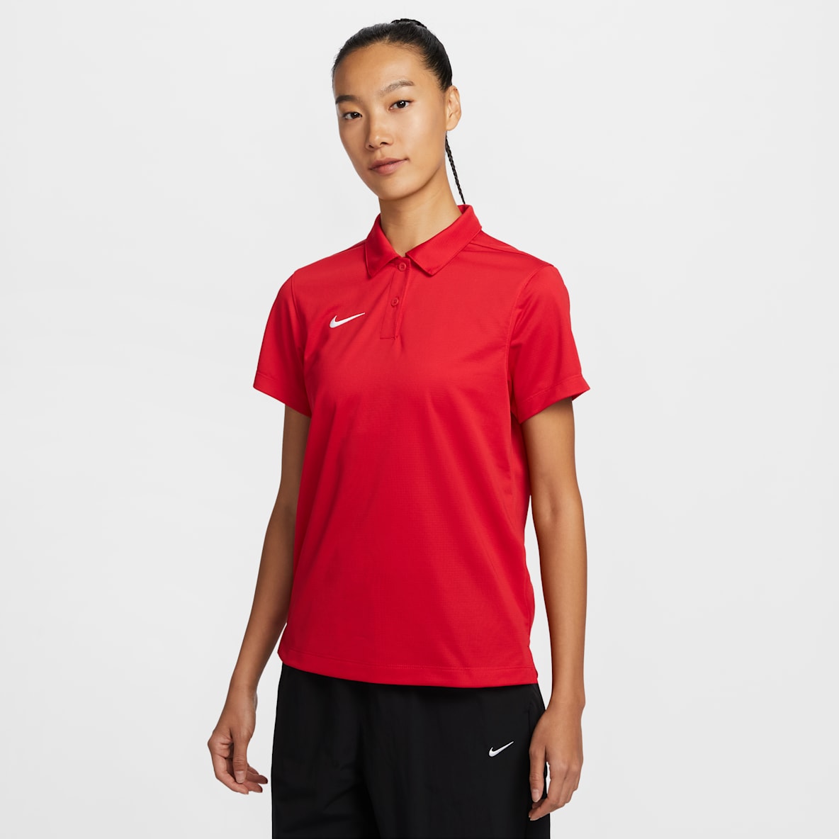 Nike Dri-FIT Stock 女子速干翻领T恤