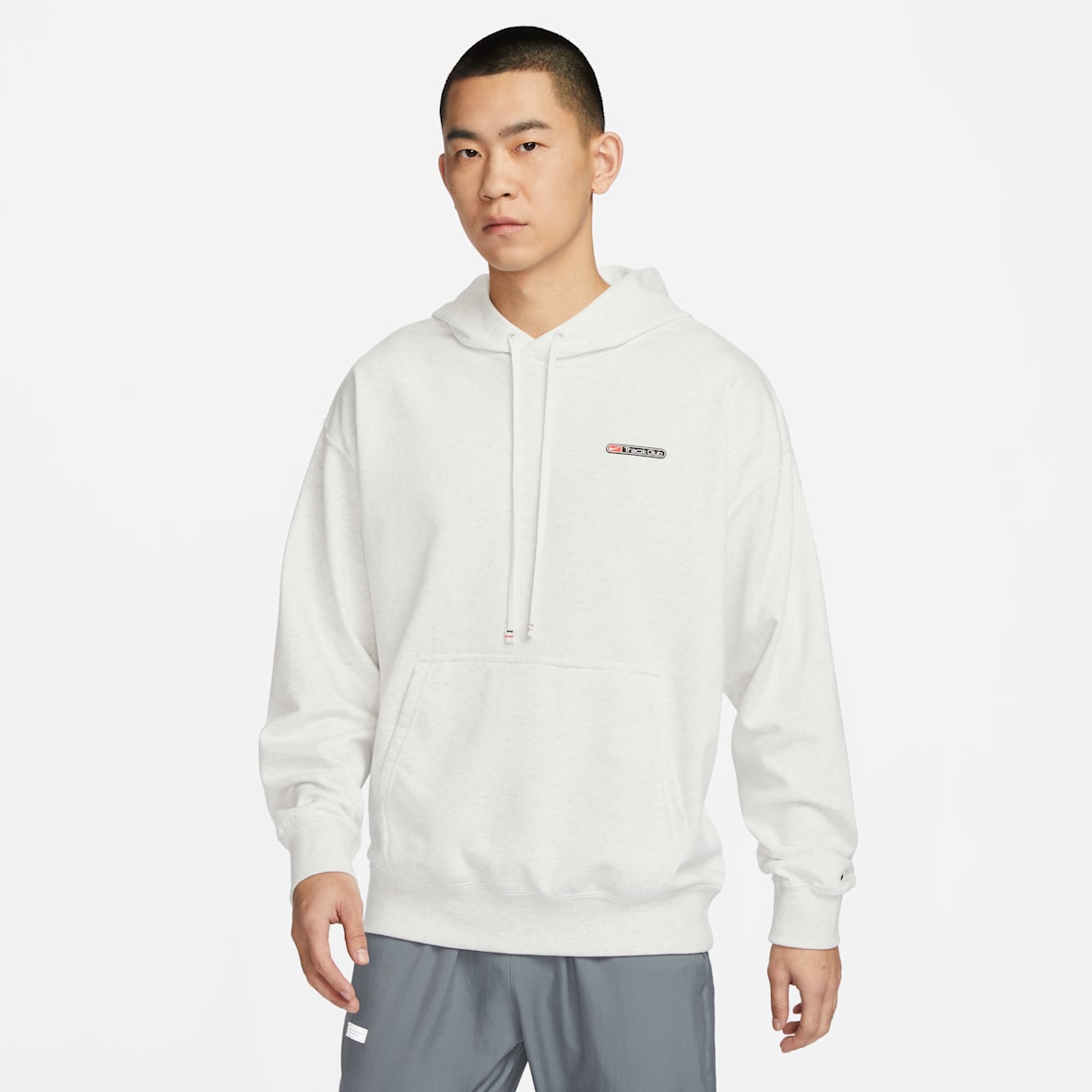 Nike Track Club Dri-FIT 男子速干针织跑步套头连帽衫